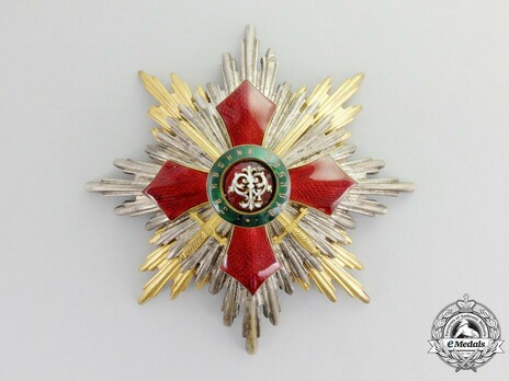 Order of Military Merit, Grand Cross Breast Star Obverse