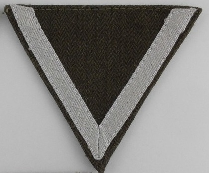 RAD Vormann Sleeve Rank Insignia Obverse