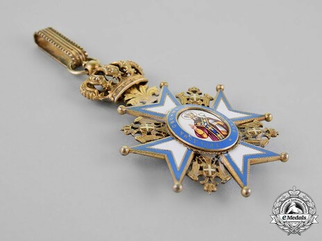 Order of Saint Sava, Type II, II Class Obverse