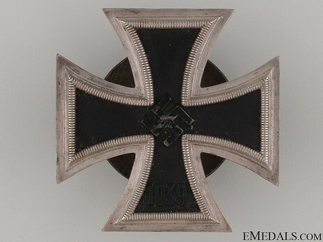 Iron Cross I Class, by Steinhauer & Lück (L/16, screwback) Obverse