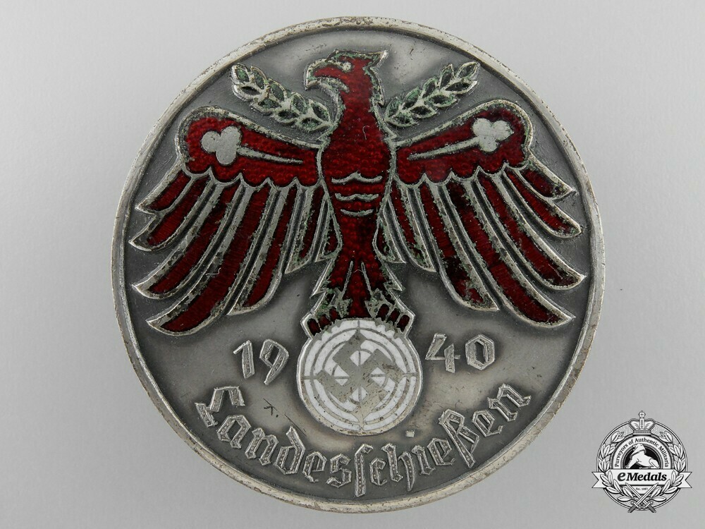 Tyrolean+marksmanship+gau+achievement+badge%2c+type+iii%2c+in+silver+1