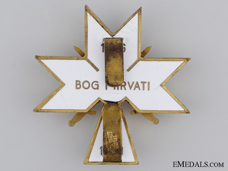 II Class Officer (with swords) Reverse