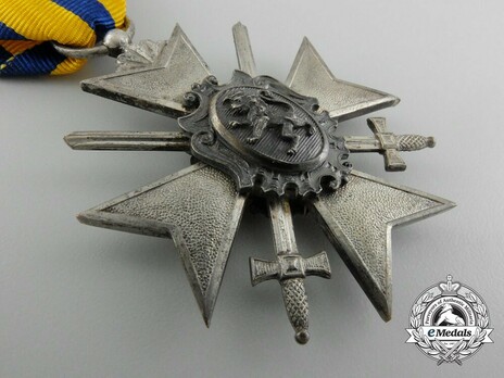 Schwarzburg Duchy Honour Cross, Military Division, IV Class Honour Cross Obverse