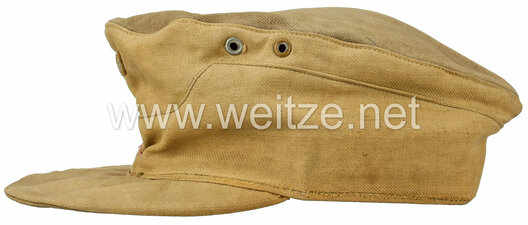 Afrikakorps Heer Armoured NCO/EM's Visored Field Cap with Soutache Left