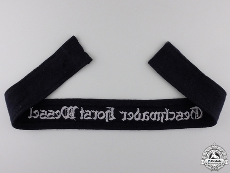 Luftwaffe Geschwader Horst Wessel Cuff Title (NCO/EM version) Reverse