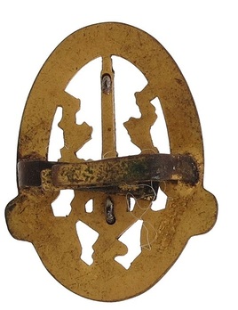 2nd/10th Dragoons Officiers Collar Badge Reverse