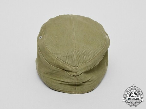 Afrikakorps Heer Staff NCO/EM's Visored Field Cap with Soutache Back
