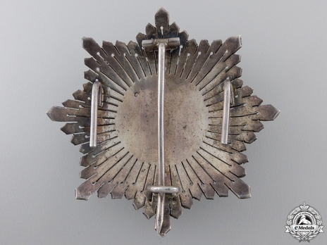 Breast Star (for Senior Officers) (silver gilt) Reverse