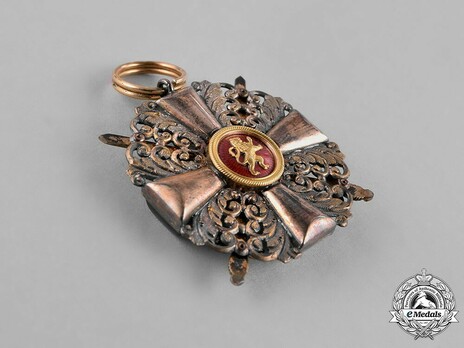 I Class Knight with Swords (in silver gilt) Reverse