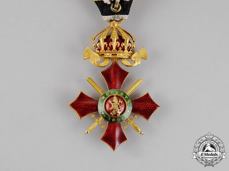Order of Military Merit, IV Class Reverse