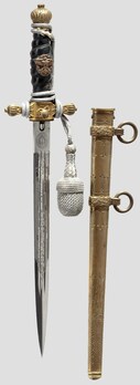 German Water Protection Police Dagger (by P. Weyersberg) Reverse