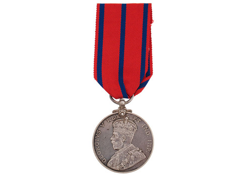 Silver Medal (for Metropolitan Police) Obverse