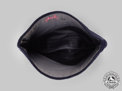 Firefighters Blue 1937 Pattern Field Cap (unpiped version) Interior