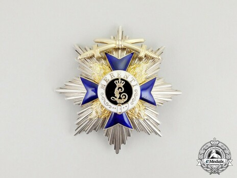 Order of Military Merit, Military Division, I Class Cross Breast Star Obverse