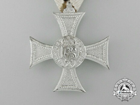 Long Service Cross, Type II, I Class, for 10 Years Obverse
