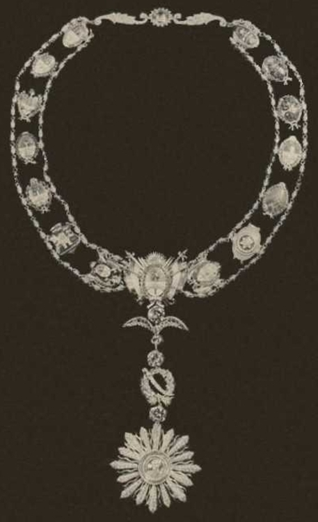 Collar de la orden del libertador san mart%c3%adn+to+eva+peron