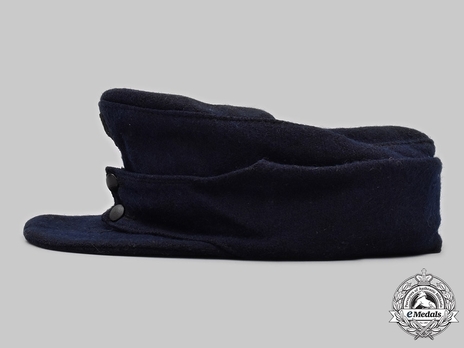 Firefighters Volunteer Enlisted Ranks Visored Field Cap Left