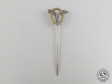 Miniature Combined Pilot/Observer Badge (2nd Model) Obverse