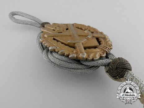 German Army Marksmanship Lanyard Grade 9 Detail
