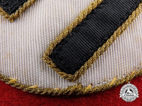 NSDAP Mitarbeiter Type II Reich Level Armband Detail
