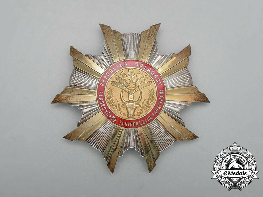 National+order+of+the+republic+of+madagascar%2c+type+i%2c+grand+officer+breast+star+1