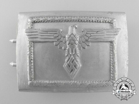 NSDStB Belt Buckle Type II Obverse & Reverse