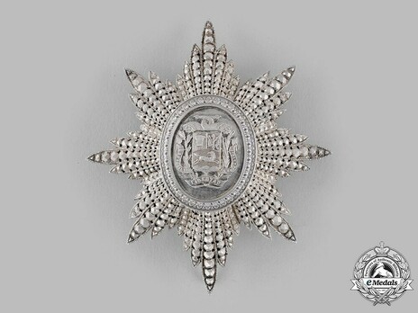 Grand Officer Breast Star Obverse