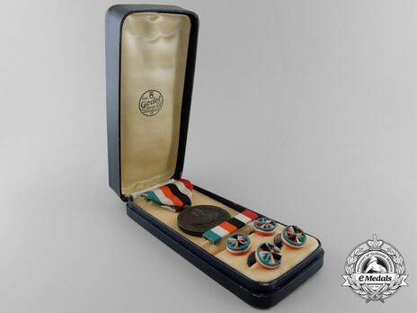 Commemorative Medal of Captain Karl Spindler Case of Issue Open
