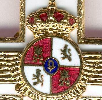 1st Class Cross (white distinction) (gilt) Obverse