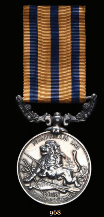 British+south+africa+medal%2c+matabeleland%2c+rev+
