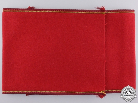 NSDAP Mitarbeiter Type II Gau Level Armband Reverse