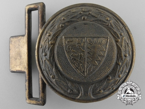 Firefighters Regional Officer Belt Buckle (Schleswig-Holstein version) Obverse