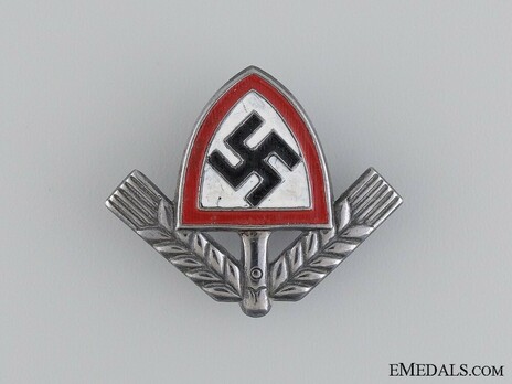 RAD Officer's Metal Cap Insignia Obverse
