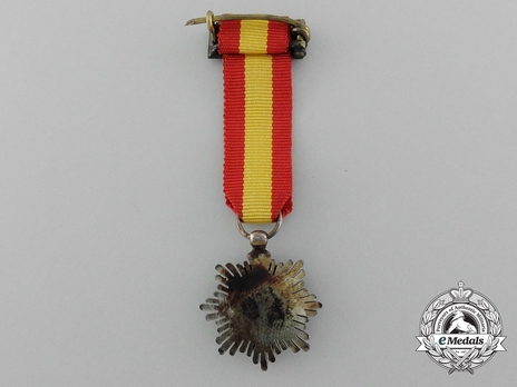 Miniature Grand Cross (white distinction) Reverse