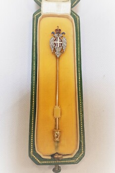 Miniature Order of the White Eagle, Type II, Civil Division, I Class Obverse