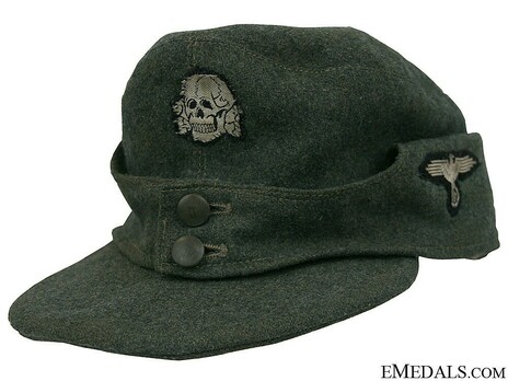 Waffen-SS NCO/EM's Visored Field Cap M43 (two button version) Profile
