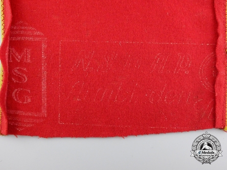 NSDAP Mitarbeiter Type II Reich Level Armband Reverse