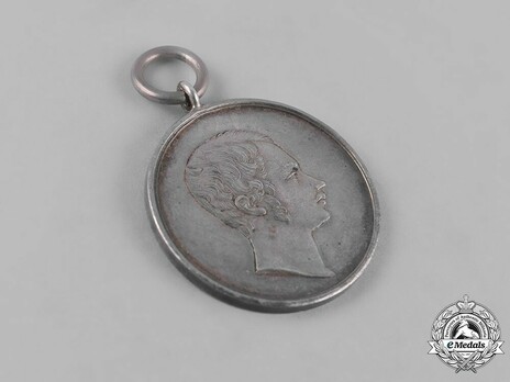 Civil Merit Medal, Type I, in Silver Obverse