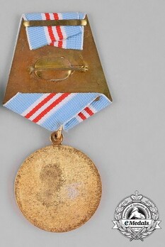 Military 20 Years Long Service and Good Conduct Medal Reverse