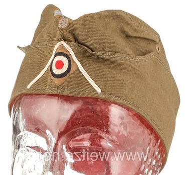 Afrikakorps Heer Infantry Field Cap M35 Profile