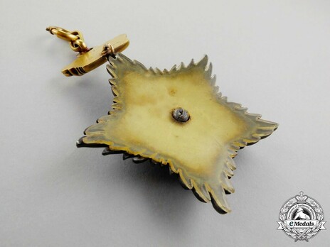 Order of the Crown of Johor, Knight Commander Reverse