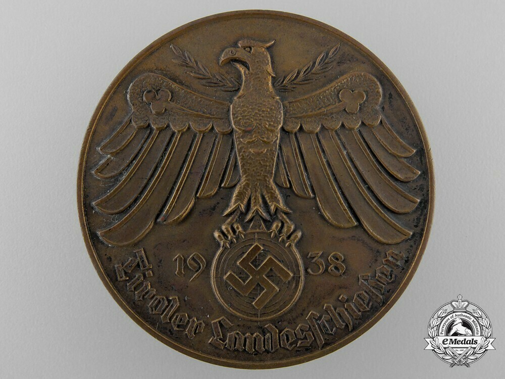Tyrolean+marksmanship+gau+achievement+badge%2c+type+i%2c+in+bronze+1