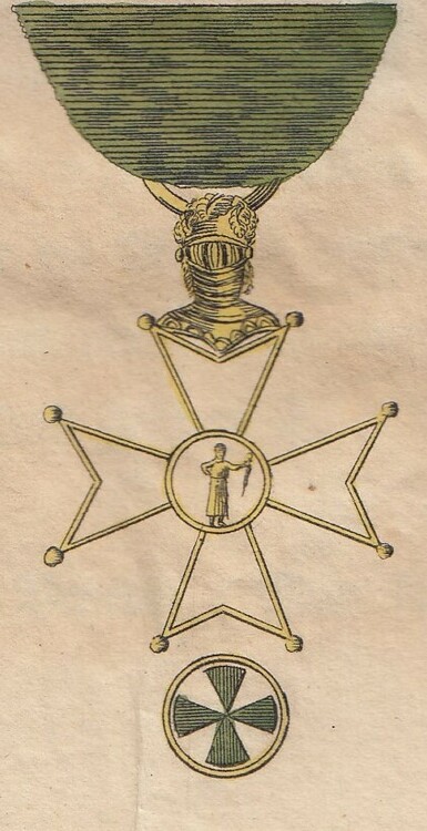 Historische sammlung aller ritterorden order+of+st.+joachim%2c+honour+member+cross