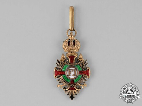 Order of Franz Joseph, Type II, Military Division, Commander (lower grade)