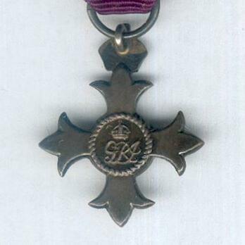 Miniature Member (1917-1937) Reverse