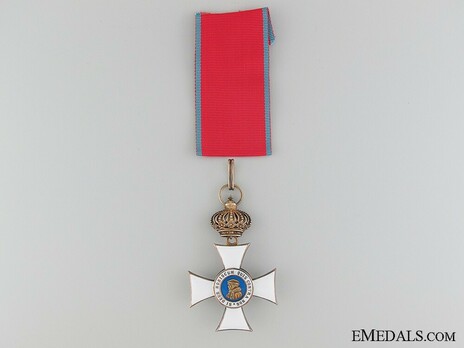 Order of Philip the Magnanimous, Type II, I Class Knight's Cross (with crown, in silver gilt) Obverse
