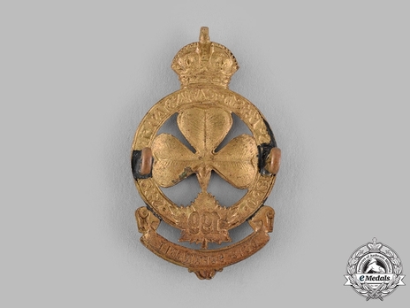 199th Infantry Battalion Other Ranks Collar Badge Reverse