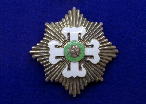 Grand Officer Breast Star Obverse