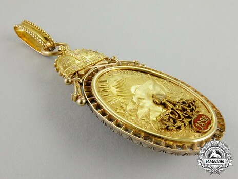 Order of Milos the Great, I Class (with diamonds) Reverse