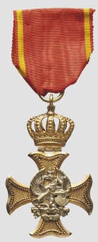 Officer Long Service Cross, I  Class Obverse